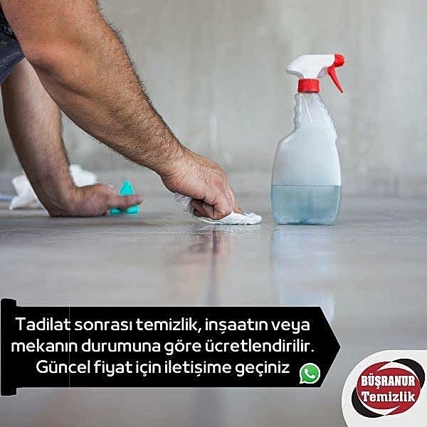 inşaat sonrası temizlik fiyatları