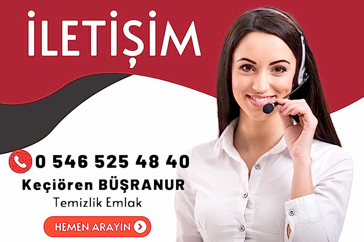 keçiören büşranur temizlik emlak iletişim